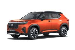 Honda Elevate Color Crystal Black Pearl   Phoenix Orange Pearl (dual Tone)